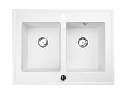 Zlewozmywak Kuchenny Granitowy - Grande - 80 x 60 cm