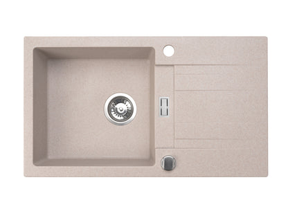 Zlewozmywak Kuchenny Granitowy - Atena 76 - 76 x 44 cm