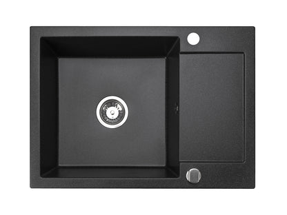 Zlewozmywak Kuchenny Granitowy - Cordeo 70 - 70 x 50 cm