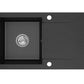 Zlewozmywak Kuchenny Granitowy - Luna 76 - 76 x 44 cm