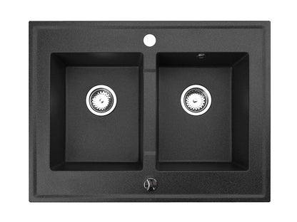 Zlewozmywak Kuchenny Granitowy - Grande - 80 x 60 cm