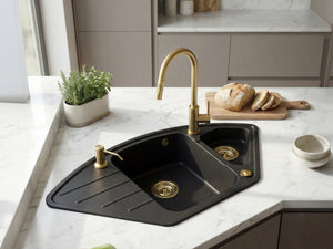 Zlewozmywak Kuchenny Granitowy - Merkury - 93 x 49 cm