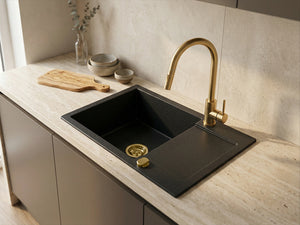 Zlewozmywak Kuchenny Granitowy - Cordeo 70 - 70 x 50 cm