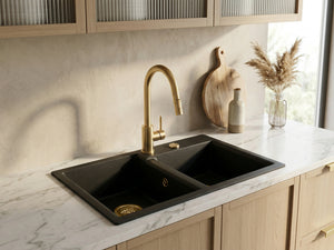 Zlewozmywak Kuchenny Granitowy - Estein 2k - 78 x 50 cm