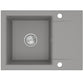 Zlewozmywak Kuchenny Granitowy - Luna 59 - 59 x 44 cm