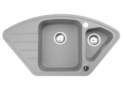 Zlewozmywak Kuchenny Granitowy - Merkury - 93 x 49 cm