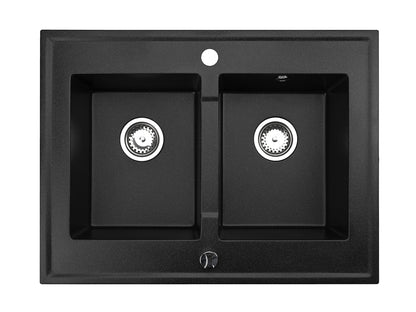 Zlewozmywak Kuchenny Granitowy - Grande - 80 x 60 cm