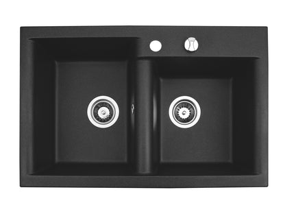 Zlewozmywak Kuchenny Granitowy - Estein 2k - 78 x 50 cm