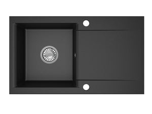Zlewozmywak Kuchenny Granitowy - Luna 76 - 76 x 44 cm