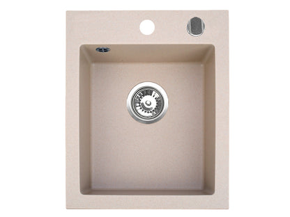 Zlewozmywak Kuchenny Granitowy - Rigo - 48,5 cm x 40,5 cm