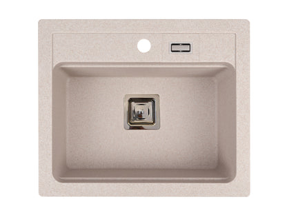 Zlewozmywak Kuchenny Granitowy - York - 59 x 50 cm