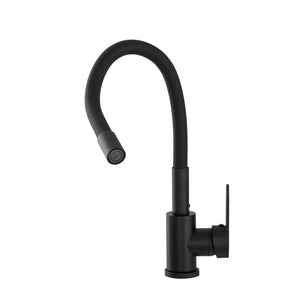 Bateria kuchenna zlewozmywakowa Flow Flex - Czarny Mat