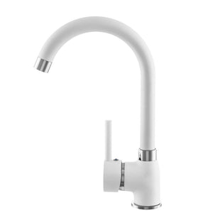 Bateria kuchenna zlewozmywakowa Algea - Biała