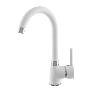 Bateria kuchenna zlewozmywakowa Algea - Biała