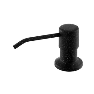 Dozownik do zlewozmywaka na płyn mydło - 300 ml - Czarny Nakrapiany