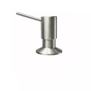 Dozownik do zlewozmywaka na płyn mydło - 330 ml - Stal szczotkowana