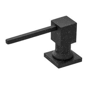 Dozownik do zlewozmywaka na płyn mydło - 300 ml - Czarny nakrapiany