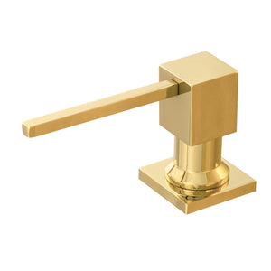 Dozownik do zlewozmywaka na płyn mydło - 300 ml - Złoto