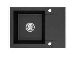 Zlewozmywak Kuchenny Granitowy - Luna 59 - 59 x 44 cm
