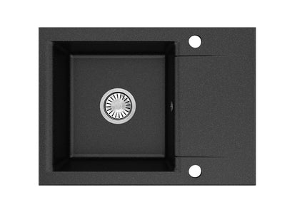Zlewozmywak Kuchenny Granitowy - Luna 59 - 59 x 44 cm
