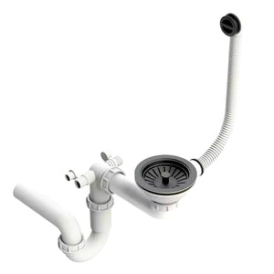 Syfon Jednokomorowy - Manualny - Czarny